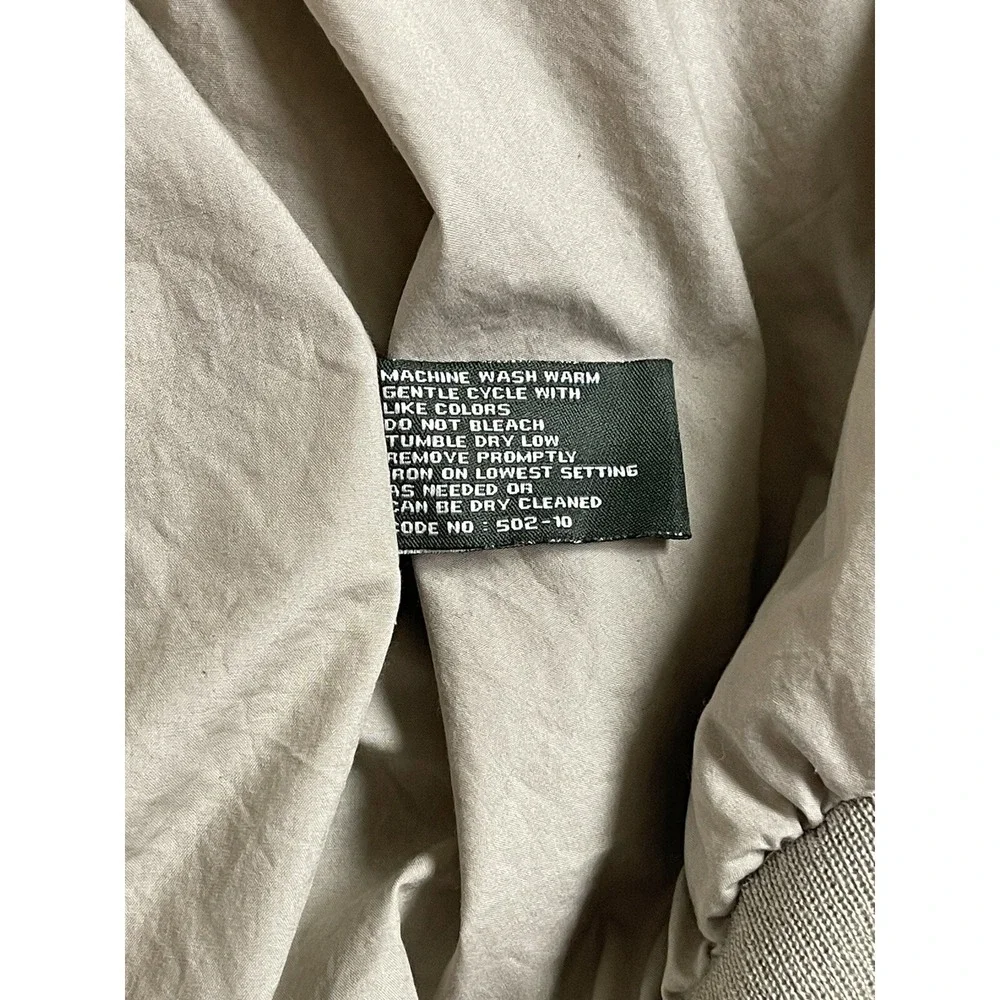 Weatherproof‎ Mens Pepsi PGA Golf Jacket Tan Khaki Full Zip Lightweight Large